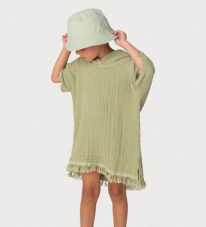 Mini A Ture Bådeponcho - Cansu - Oil Green
