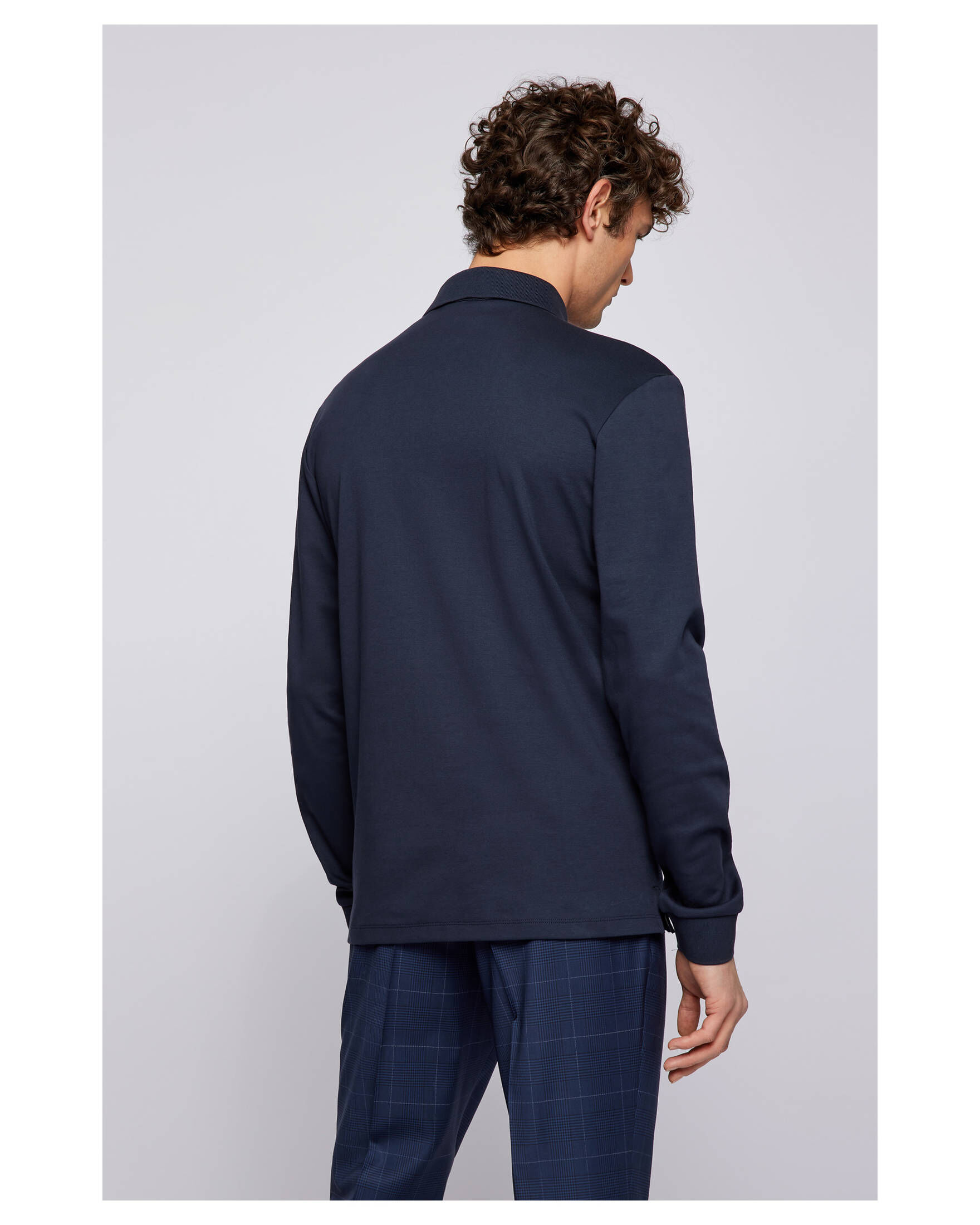 BOSS| Herren Poloshirt PADO 30 Langarm