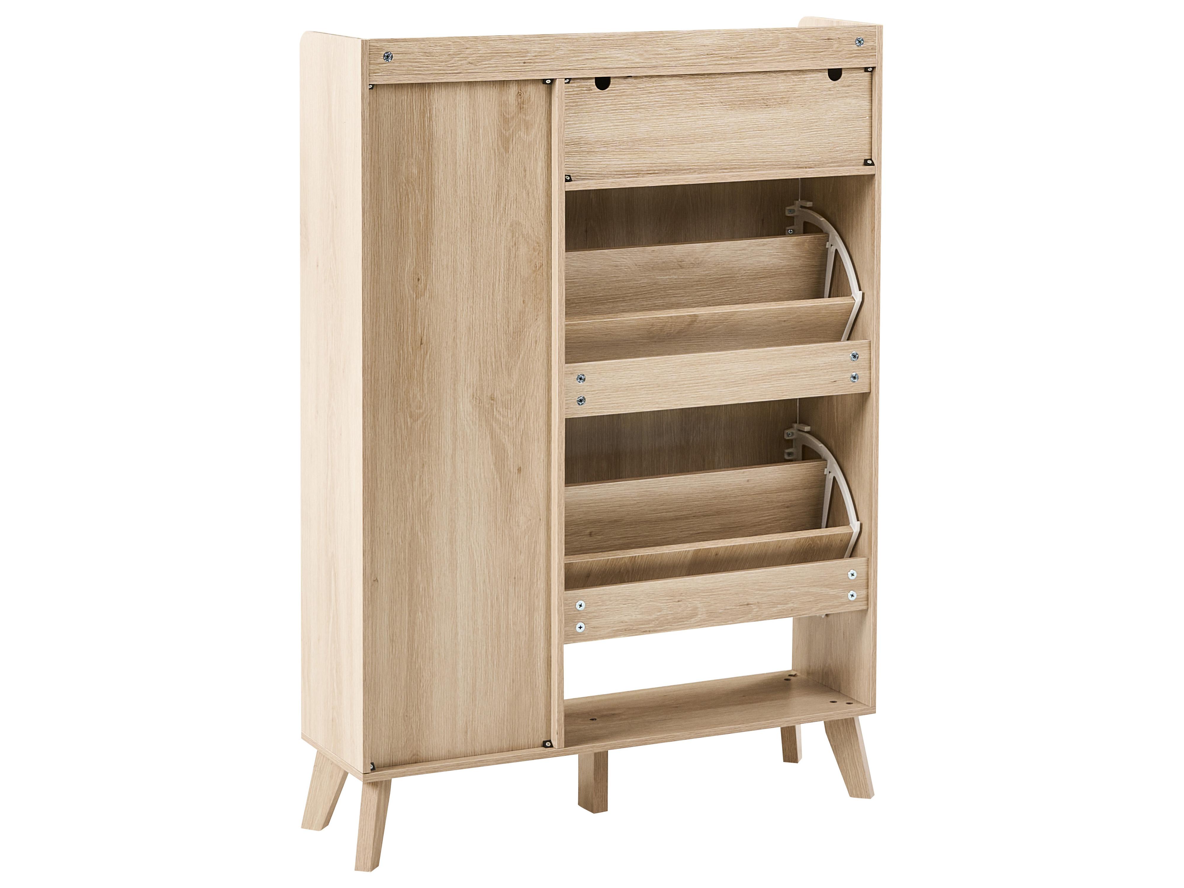 Schoenenkast MOONIE Lichtbruin