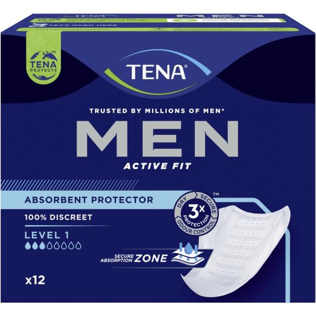TENA Men Absorbant Protector Level 1 12 stuks