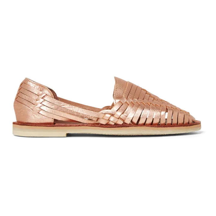 Mapache Sandales Ibarra | Or rose