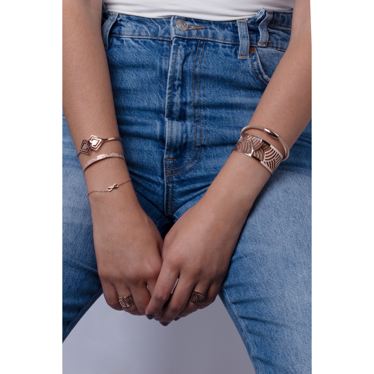 Bague ouverte en Acier