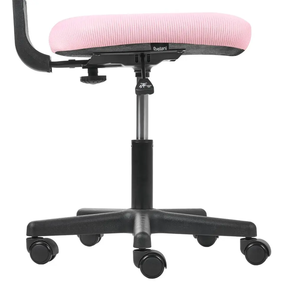 JOYFUL - Bureaustoel - Pastelroze - Mesh