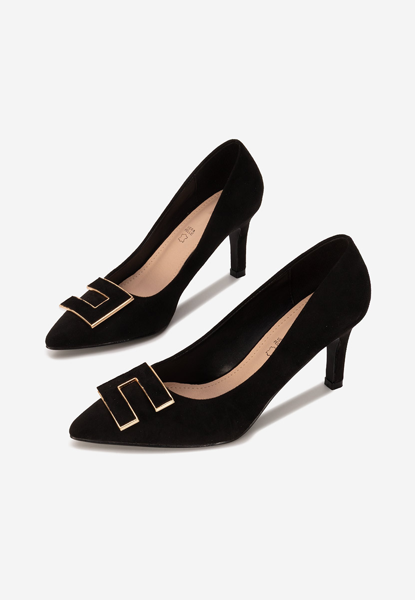 Chaussures à talon noirs Celestielle
