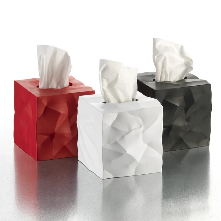 essey - Wipy-Cube Tuchbox, graphite