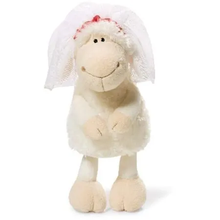 NICI Jolly Mäh Braut weiß 15 cm Schlenker