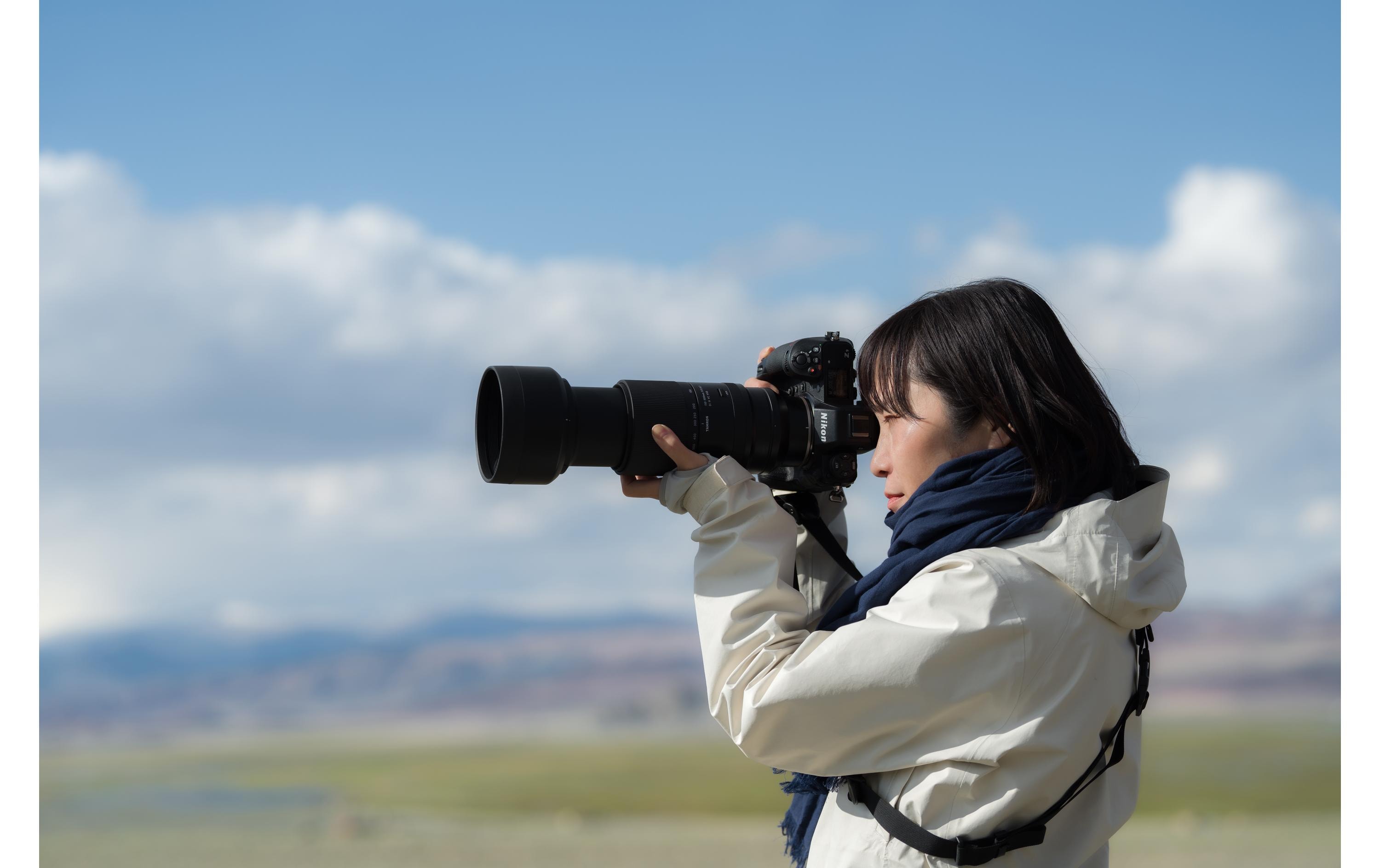 Zoomobjektiv AF 150-500mm f /5-6.7 Di III VC VXD Nikon Z<br>Ultra-Tele-Zoom mit intuitiver, komfortabler Bedienung