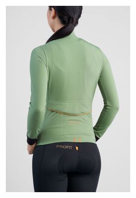 Maillot manches longues Spiuk Profit Cold&Rain Femme Vert