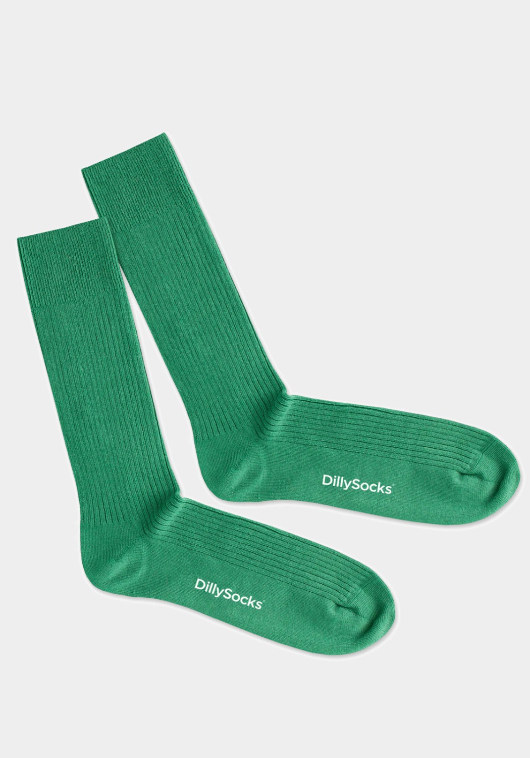 DillySocks Socken Ribbed Sea Green
