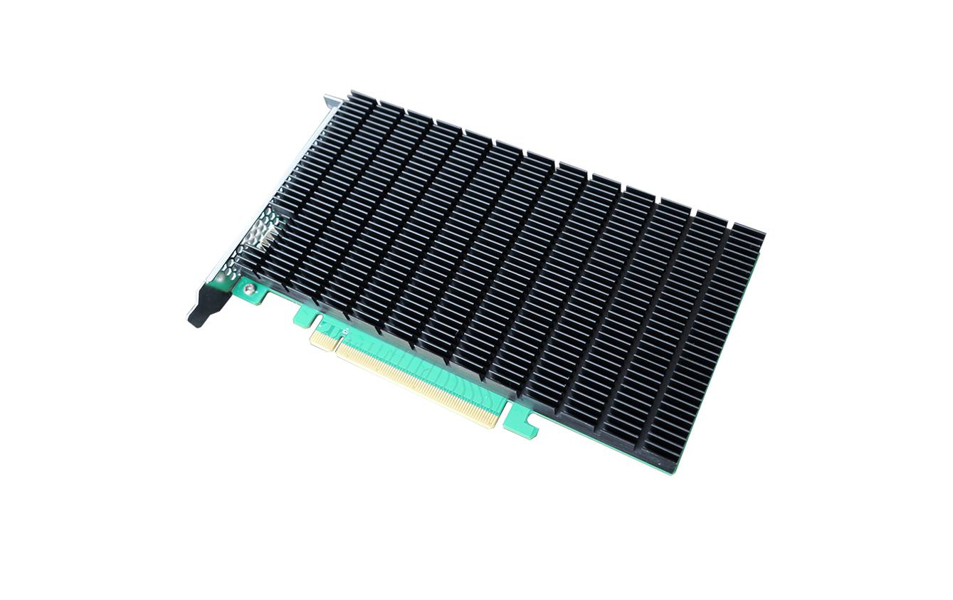 Host Bus Adapter Rocket 1104 PCI-Ex16v3 - 4x M.2 NVMe<br>PCIe 3.0 x16 4-Port M.2 NVMe HBA – Hochgeschwindigkeits-4-Kanal-PCIe Gen3 M.2 NVMe-Verbindungslösung