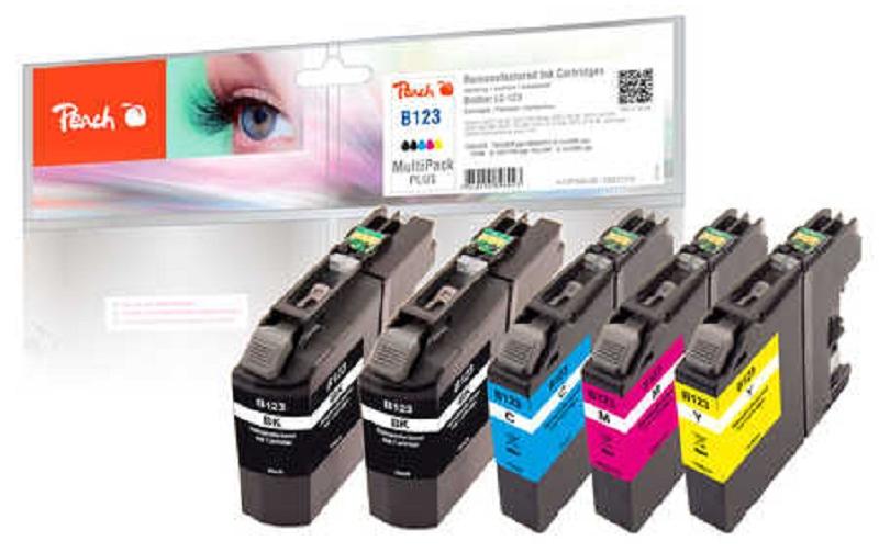Tintenset Brother LC-123 Multi-Pack-Plus BK/C/M/YDruckerpatrone: Schwarz, Cyan, Magenta und Gelb