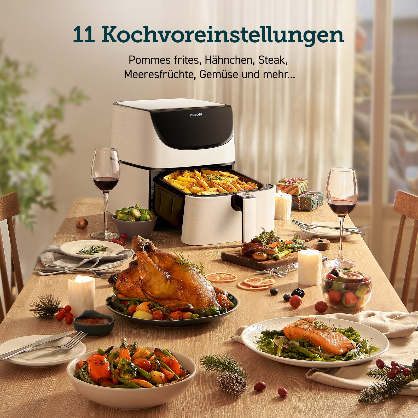 COSORI 5,5-Liter Heißluftfritteuse