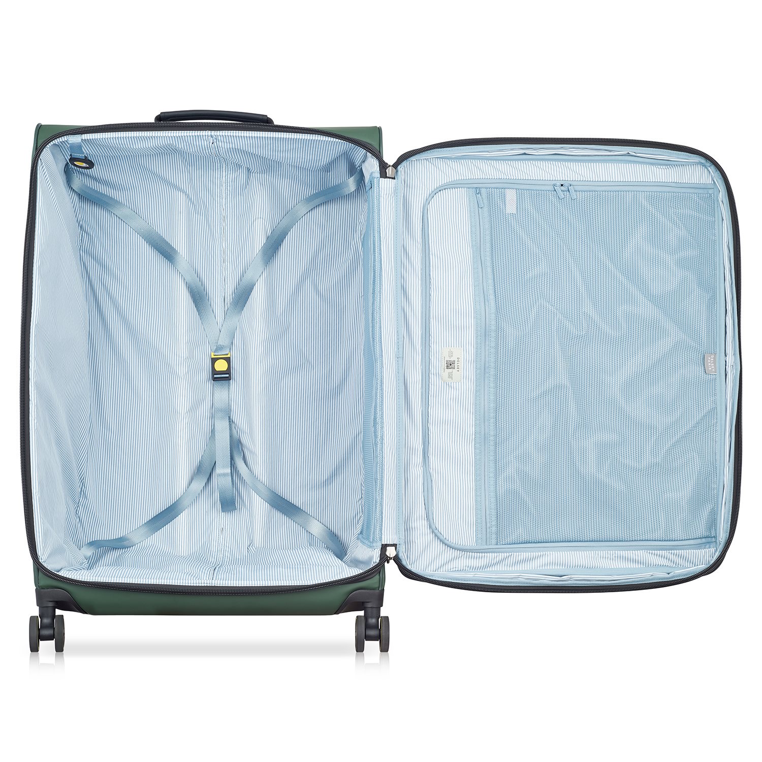 Delsey Turenne Soft Trolley XL Expandable dark green