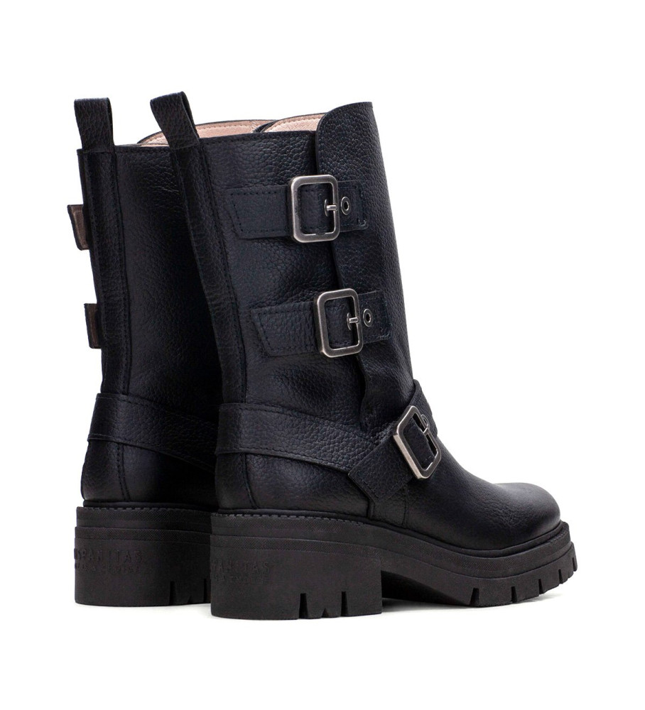 Botas Bolero Hispanitas em Couro Preto