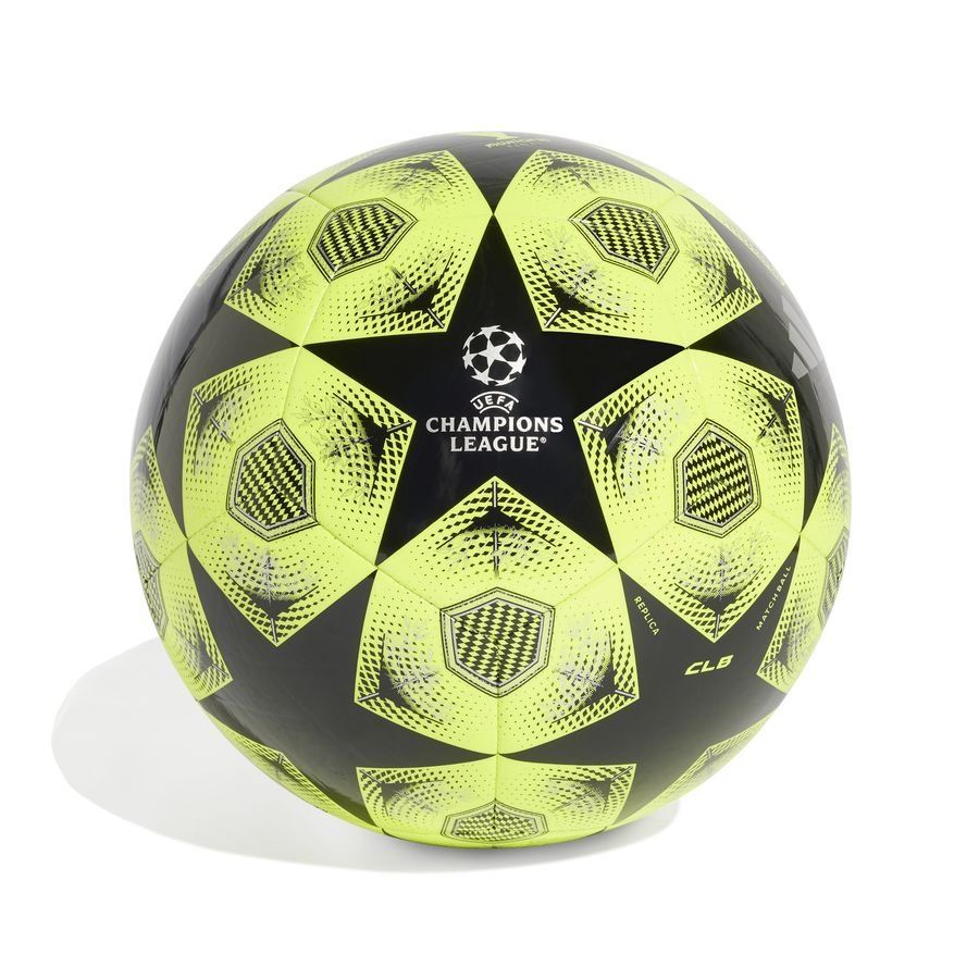 adidas Ballon Champions League Finale 2024/25 Munich Club - Jaune/Noir/Argenté