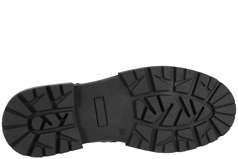 COPENHAGEN SHOES KIDS ANTONIA STØVLE I SORT GLAT SKIND
