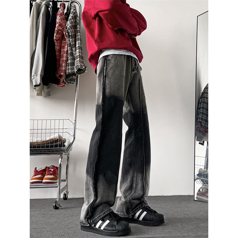 Filmas - Mid Rise Gradient Loose Fit Jeans