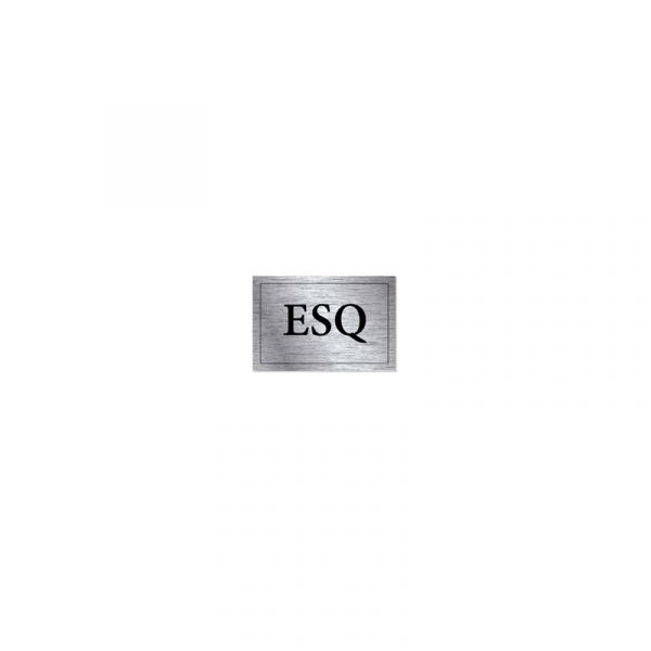 S21 Sinal Adesivo Esq. (3x2cm)