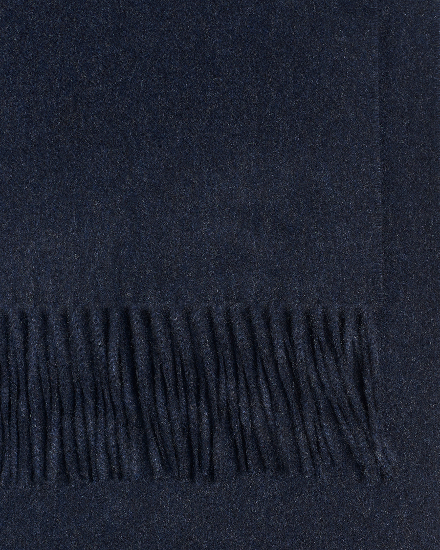 Piacenza Cashmere Cashmere Scarf Navy Melange