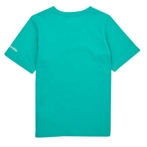Columbia - VALLEY CREEK SHORT SLEEVE GRAPHIC SHIRT - Bleu
