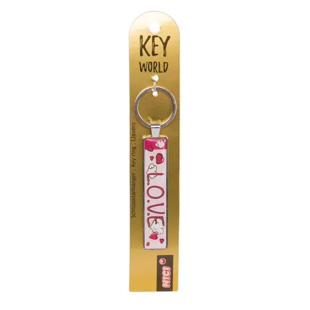 NICI Schlüsselanhänger Key World 'L.O.V.E.'
