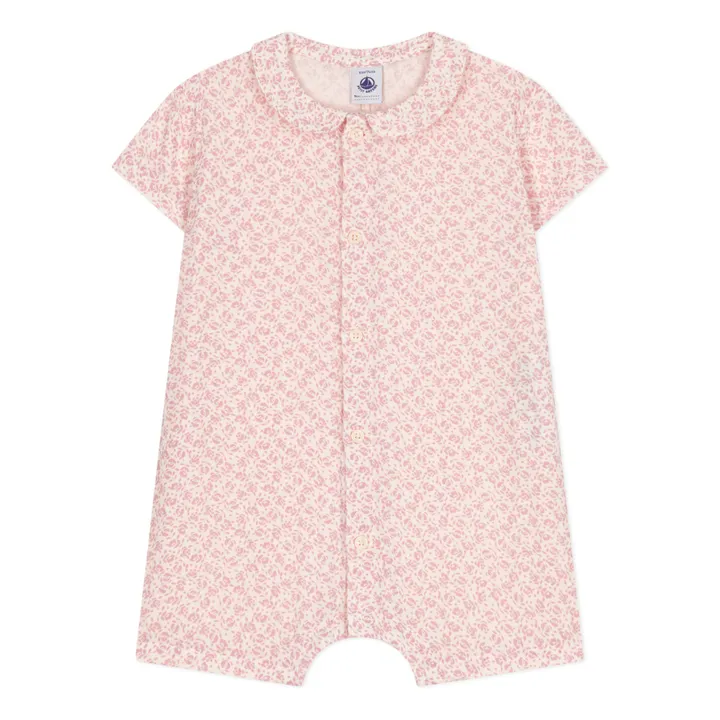 Petit Bateau Combishort Mouldeux Gaze de Coton | Rose