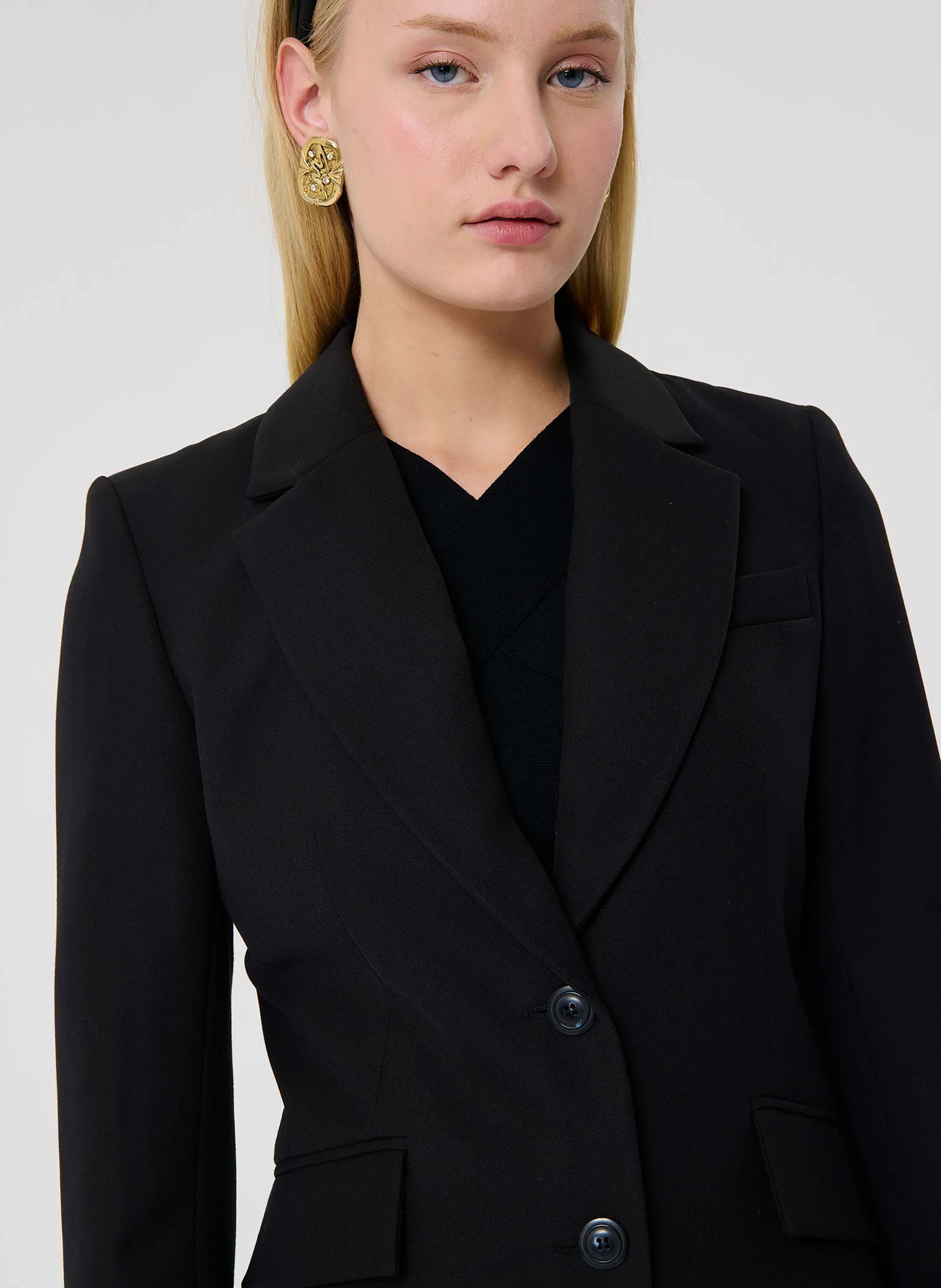 VICENTA - Veste de tailleur | Noir