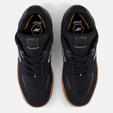 New Balance Numeric Tiago 1010 Black White 5.5 US / 38 EU