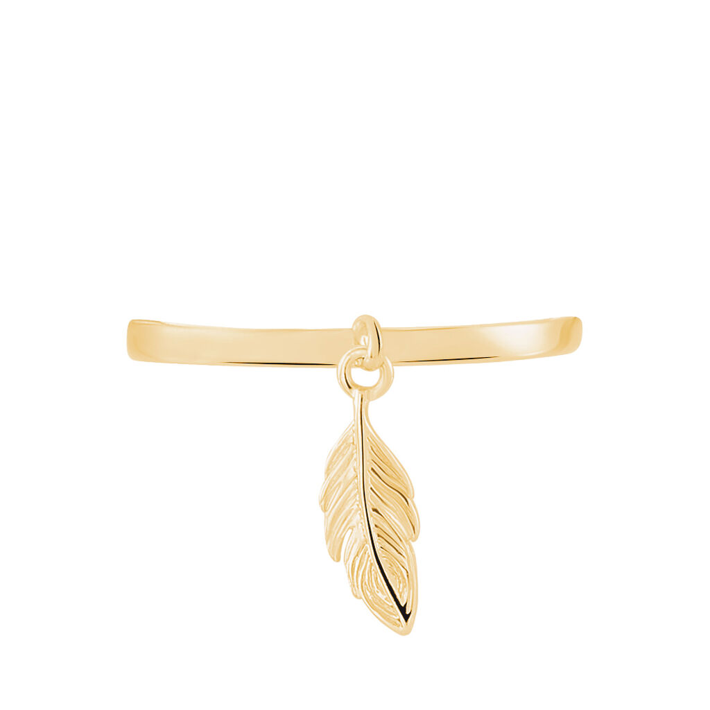 Bague Plaqué Or Jaune Libby