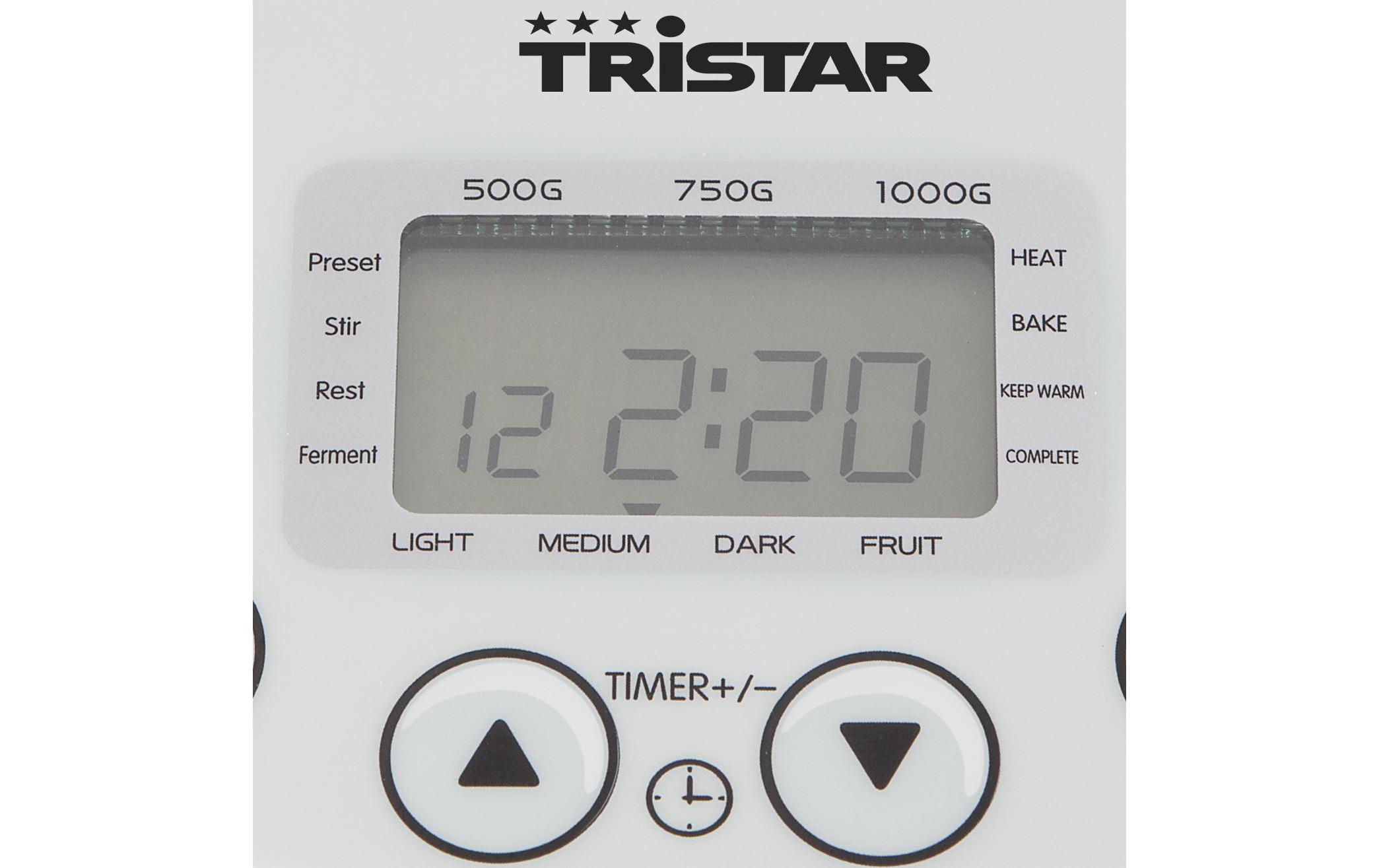 Brotbackmaschine BM-4586 Weiss<br>Für Brote mit bis zu 1000 g Gewicht