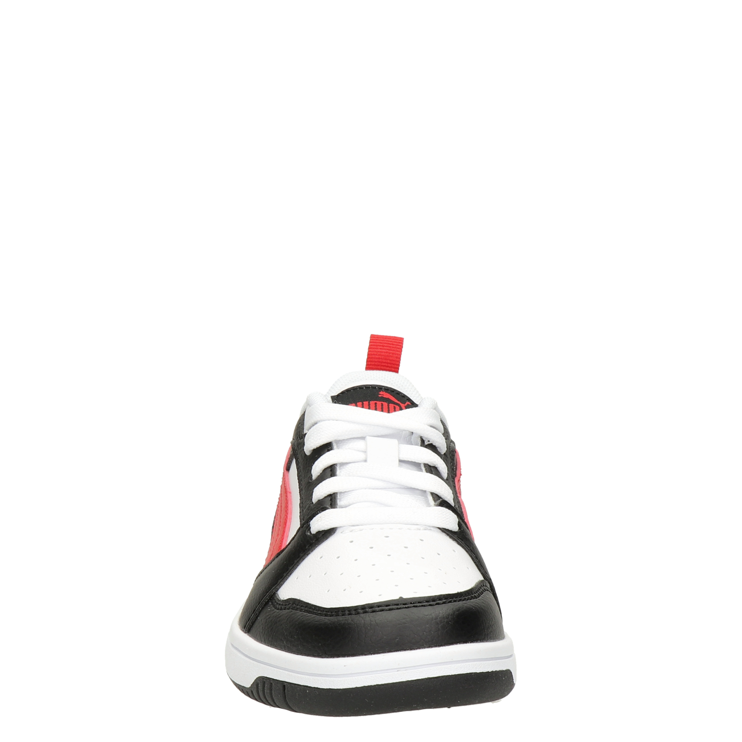 Rebound V6 Low jongens sneaker Puma Rood