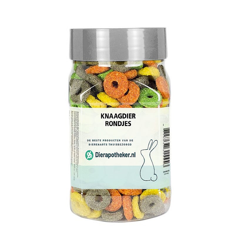 Knaagdier Rondjes Snack Dierapotheker.nl 150 gram