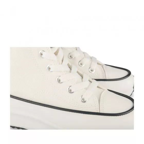 Baskets BLANC LOVELY SKULL