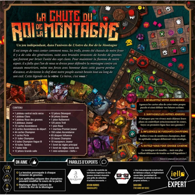 La chute du roi de la montagne