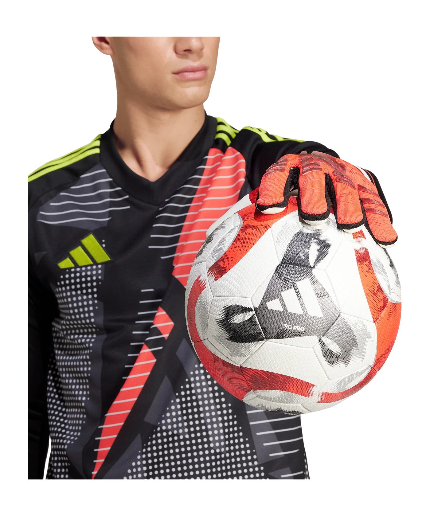 adidas Predator Pro Pure Victory Torwarthandschuhe Rot