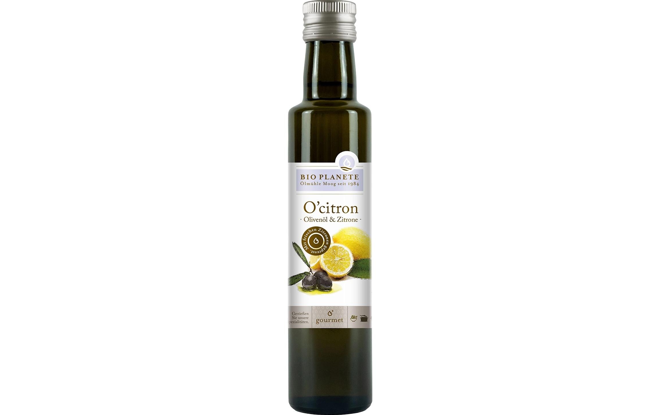 O'Citron Olivenöl und Zitrone 250 mlErfrischende Kombination aus hochwertigem Olivenöl und Zitronen