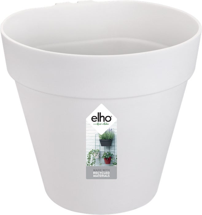 Elho bloempot Loft Urban wit D 15 H 13,5 cm