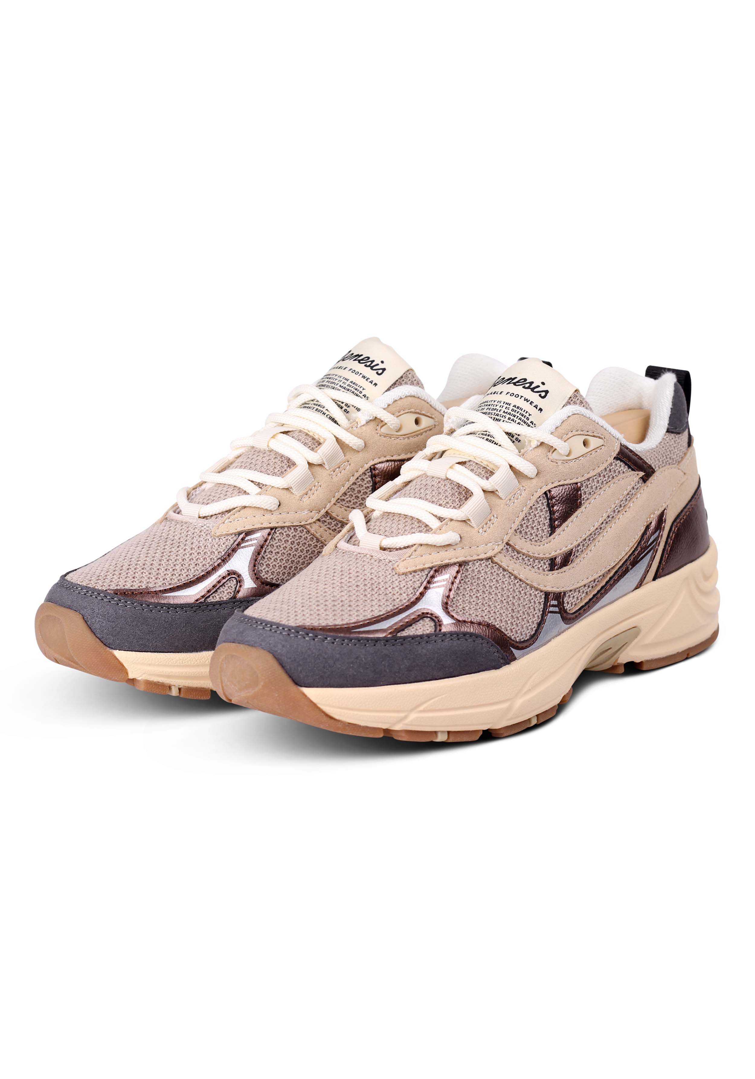 Genesis Sneaker G-Eco '99 Metallic Charcoal/Copper/Silver