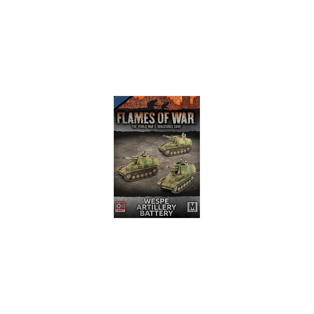Flames of War - Wespe 10.5cm Artillery Battery