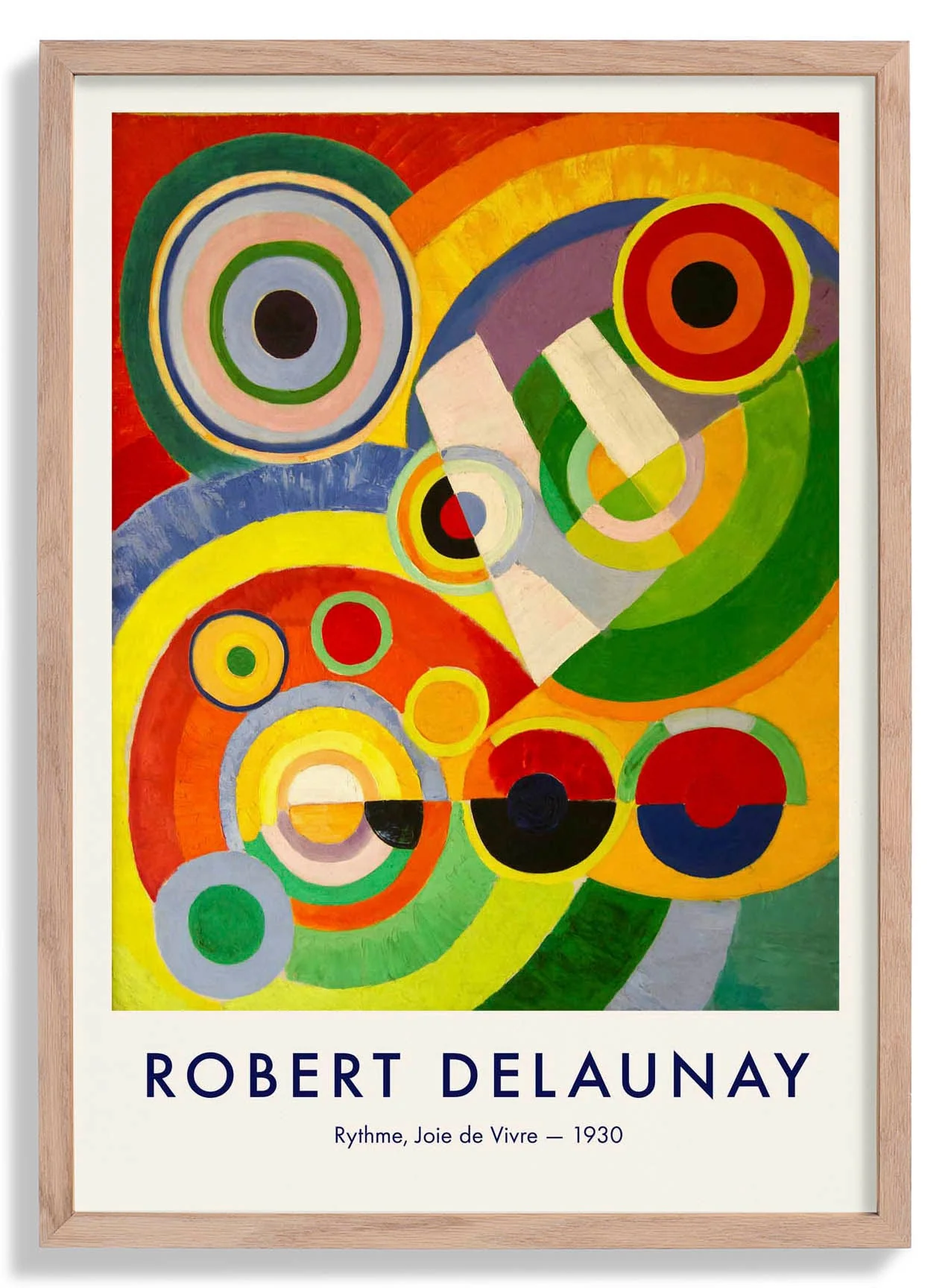 Rythme, Joie de Vivre von Robert Delaunay