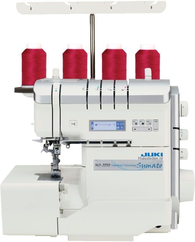 Juki MO-3500 - Overlockmachine - Robuust - Automatische Draadspanning