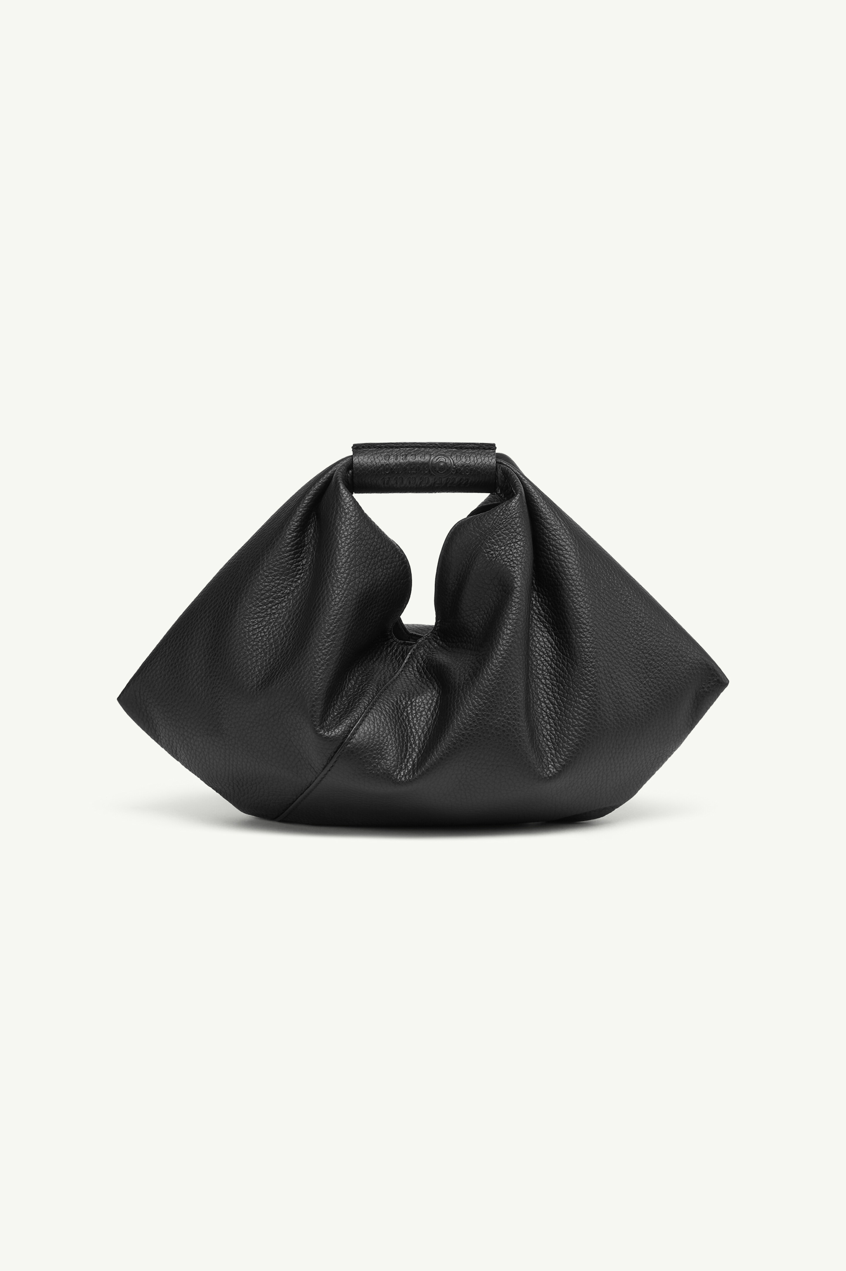 Japanese bag en cuir de veau pour femme | MM6 Noir
