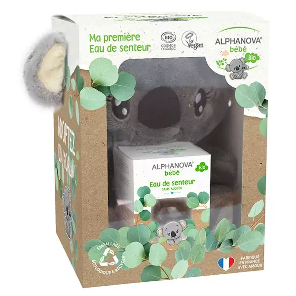 Conjunto de presente Alphanova Baby My First Organic Scented Water