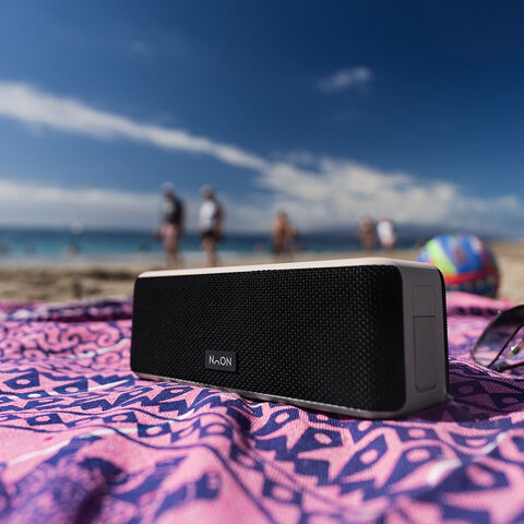 Noon Audio FLIXX – betaalbare en waterdichte streamingluidspreker met goed geluid Light Mocca