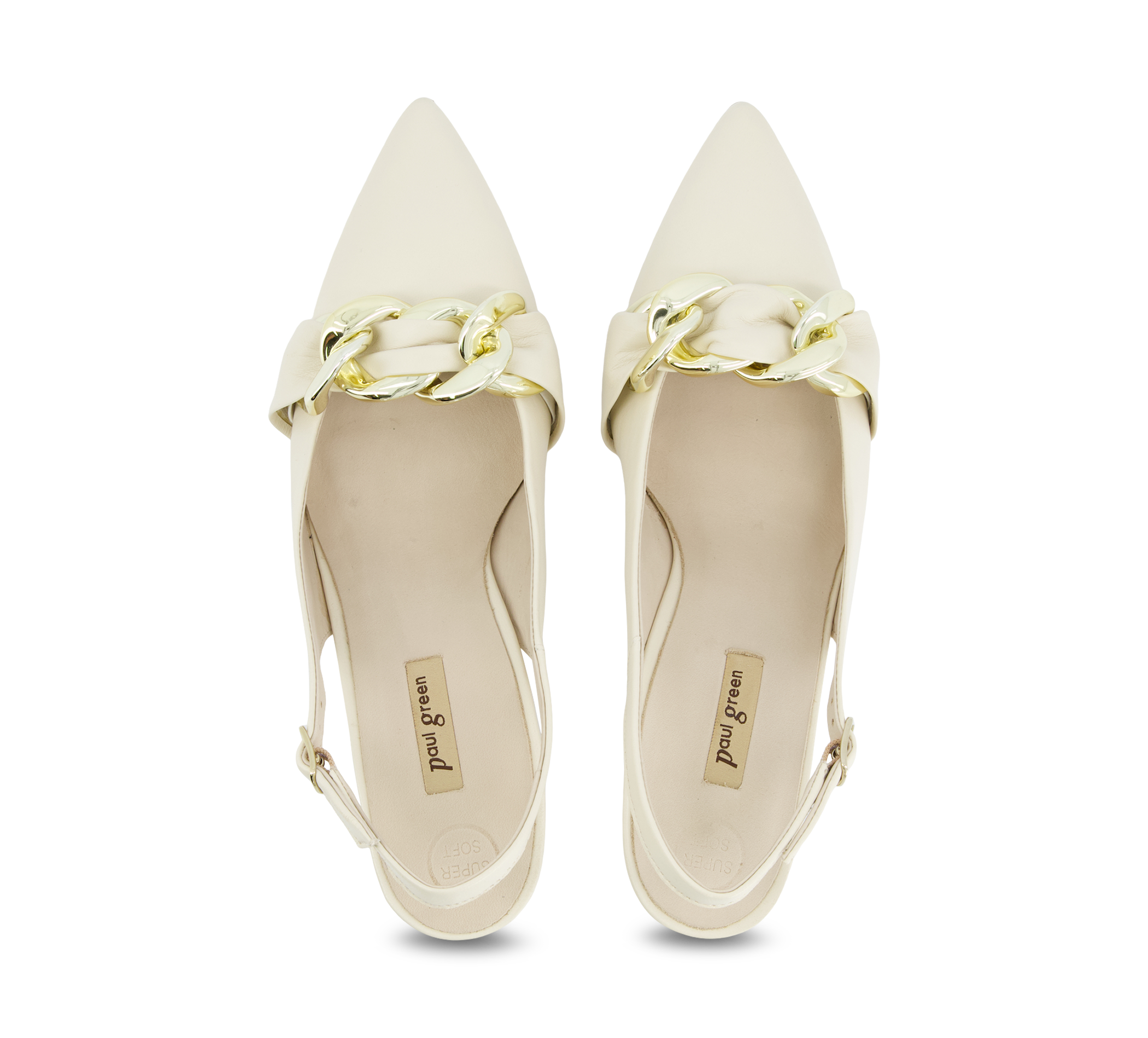 Paul Green 6046 - Sling-Pumps beige/taupe