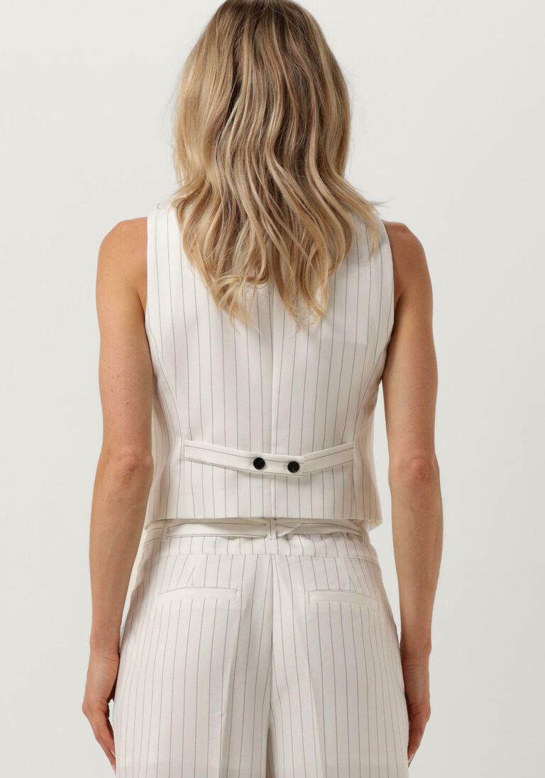CO\\'COUTURE witte co'couture gilet pima vest