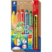 Crayon de couleur Noris junior, pack bonus