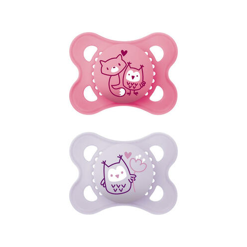 Lot de 2 sucettes Original nature 2-6 mois - Coloris aléatoire - MAM