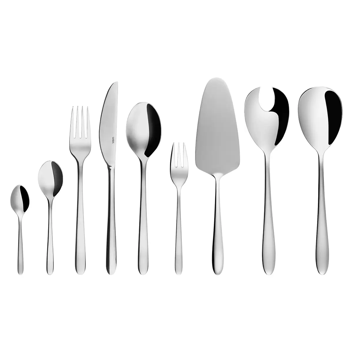 Besteck 39-tlg Montreal Lusol Silber