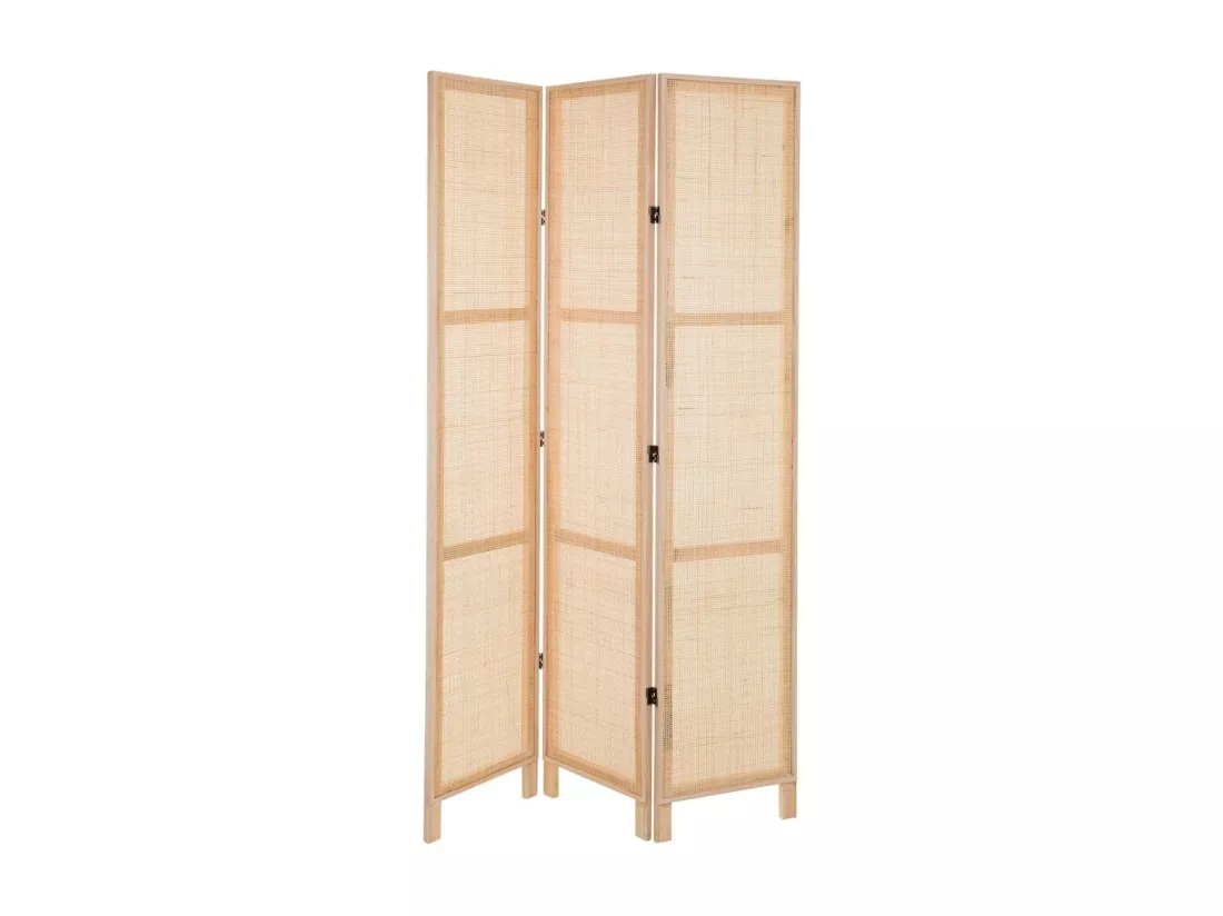 Paravent en bois et grille marron (40x3)x200x2.5 cm